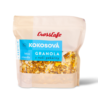 Kokosov&aacute; granola s proteinem 