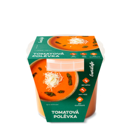 Jednoporcov&aacute; tomatov&aacute; pol&eacute;vka